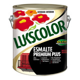 Tinta Esmalte Sintetico Brilhante 3,6l Lukscolor Cores Cor Branco