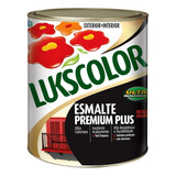 Tinta Esmalte Sintetico Brilhante 900ml Lukscolor Cores Cor Creme