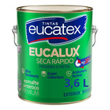 Tinta Esmalte Sintético Eucalux Madeira/metais 3,6l Eucatex Cor Vermelho