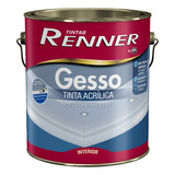 Tinta Gesso 3,6l Fosco Branco Renner