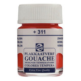 Tinta Guache Talens Extra Fine 16ml - 311 Vermilion