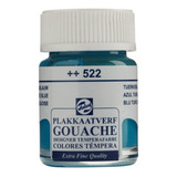 Tinta Guache Talens Extra Fine 16ml - 522 Turquoise Blue