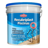 Tinta Impermeabilizante Para Piscina Azul 3,6l Recubriplast