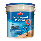 Tinta Impermeabilizante Piscina Concreto E Alvenaria Azul 