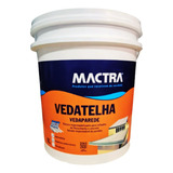 Tinta Impermeabilizante Veda Telha E Parede Mactra 18kg Bran