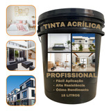 Tinta Latex Acrílico Economico Branco 18litros Paredes