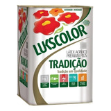 Tinta Latex Cromio Lukscolor Tradição 18l Premium