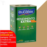 Tinta Latex Eucatex Rendimento Extra Camurca