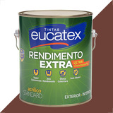 Tinta Latex Eucatex Rendimento Extra Chocolate
