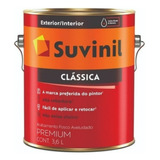 Tinta Látex Fosco A Clássica Pva Branco Neve 3,6l Suvinil