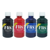 Tinta Marcador Quadro Branco 200 Ml (flix) Cor Da Tinta Azul Cor Do Exterior Transparente