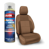 Tinta Para Couro Em Spray 300ml Marron Fosco