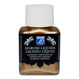 Tinta Para Douração Liquida Lefranc 75ml Ouro Pálido