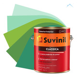 Tinta Para Parede Tons Do Verde Suvinil Clássica 3,2 Lts