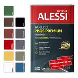 Tinta Para Piso Premium 18litros Alessi Escolha A Cor