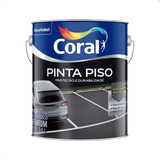 Tinta Pinta Piso 3,6lts Emborrachada Coral Cores 