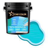 Tinta Piscina Alvenaria 14l Azul Proteção Emborrachada Extra