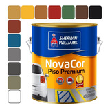 Tinta Piso Chao Novacor Galao 3,6l Diversas Cores