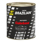 Tinta Poliéster Auto Prata Met 0718 Mbb 94 900ml Brazilian