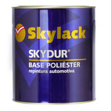 Tinta Poliéster Bege Nevada Metalizado Gm04 Skylack 900ml