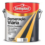 Tinta Premium De Demarcação Viária Secagem Rápida 3,6lt Cor Amarelo Demarcação