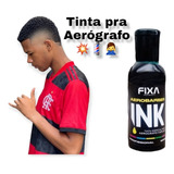 Tinta Preta Pigmentação Aerografo Barber Shop Barbeiro Top