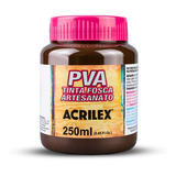Tinta Pva Artesanato Rustico 250ml Acrilex P/ Madeira Foto