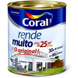 Tinta Rende Muito Branco Fosco Resiste Ao Mofo Coral 900ml