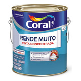 Tinta Rende Muito Cores Neutros Frios Coral 3,2l