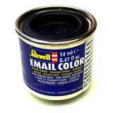 Tinta Revell - Esmalte Sintético - Preto Fosco 14 Ml