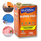 Tinta Semi Brilho Parede Branca E Cores Eucatex - 16l E 18l