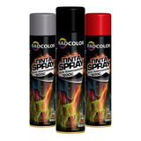 Tinta Spray Alta Temperatura Cx 3 Un Uso Geral E Automotivo