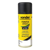Tinta Spray Alta Temperatura Preto Fosco Escacamento Moto