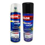 Tinta Spray Automotivo Colorgin Preto Brilhante