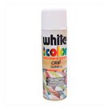 Tinta Spray Branco Fosco White Color 340ml 6 Unidades