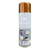 Tinta Spray Cobre Brilhante Para Metálicos Colorart 300ml