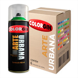 Tinta Spray Colorgin Arte Urbana Kit 6 - Escolha A Sua Cor