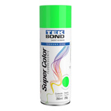 Tinta Spray Cor Verde Fluorescente 350ml Tekbond Uso Geral