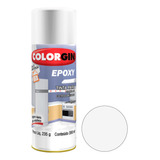 Tinta Spray Epoxy Branco Brilhante 350ml Colorgin