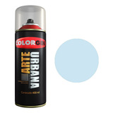 Tinta Spray Fosco Arte Urbana 400ml - Colorgin Azul Bebê - 9