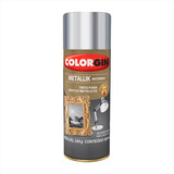 Tinta Spray Metálica Brilhante Colorgin 350ml 