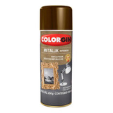 Tinta Spray Metallik Interior 350ml 250g Colorgin Bronze