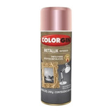 Tinta Spray Metallik Interior Rose Gold 350ml Colorgin