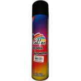 Tinta Spray Preto Brilhante + Spray Verniz Uso Geral 