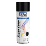 Tinta Spray Preto Fosco Alta Temperatura 350ml 250g Tekbond
