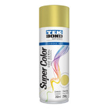 Tinta Spray Super Color Uso Geral 350ml Dourado Tekbond