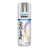Tinta Spray Tek Bond Metálico 350ml 250g Cromado