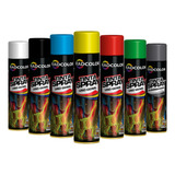 Tinta Spray Todas As Cores Cx 10 Un Uso Geral E Automotivo