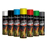 Tinta Spray Todas As Cores Cx 48 Un Uso Geral E Automotivo