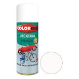 Tinta Spray Uso Geral Branco Intenso Fosco 400ml Colorgin